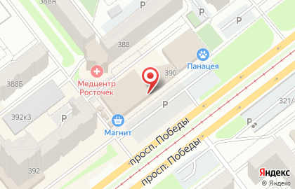 Компания Интерком в Курчатовском районе на карте