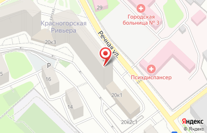 Fitness one в Красногорске на карте