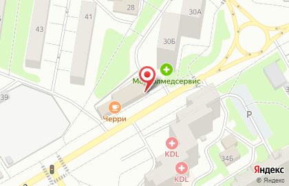 Отель Лира на карте