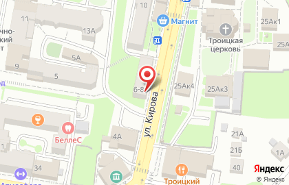 Салон-магазин Художник в Ленинском районе на карте