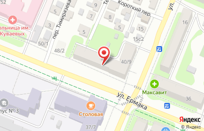 Зоомир на улице Ермака на карте
