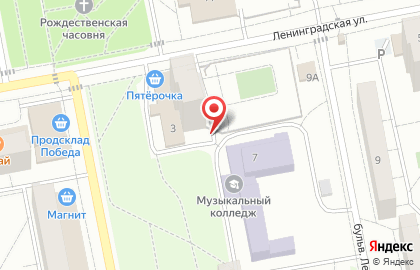 ДИВА на улице Ленина на карте