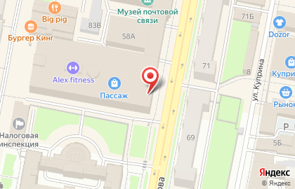 Банкомат Вбрр на Московской улице на карте