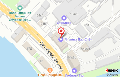 Топфлор Северо-Запад на карте