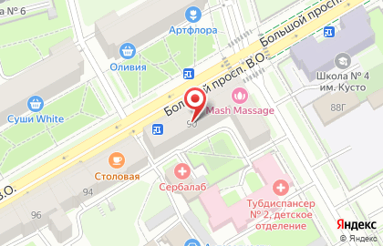 Массажная студия Mash Massage на карте