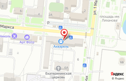 Банкомат Банк Открытие на улице Карла Маркса на карте