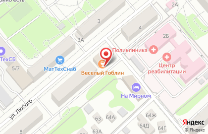 Паб Веселый Гоблин на карте