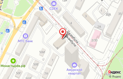 Школа танцев Аэлита в Кировском районе на карте