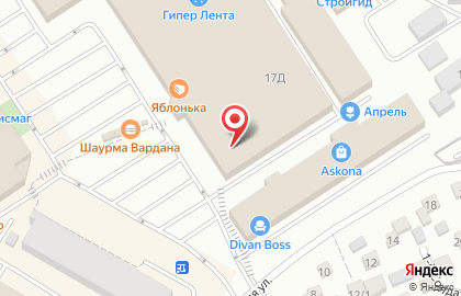 Банкомат Райффайзенбанк на Верхней улице на карте