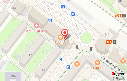 Автошкола Автомобилъ на Московской улице на карте
