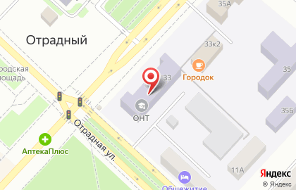 Отрадненский нефтяной техникум на Первомайской улице на карте