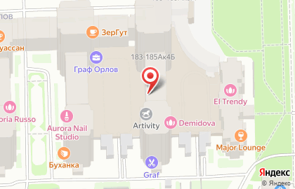 Магазин товаров для единоборств Атака на Московском проспекте на карте