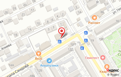 Супермаркет Норма в Махачкале на карте
