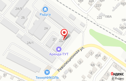 Торговая компания Омега-Софт на Революционной улице на карте