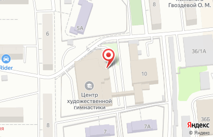 Федерация художественной гимнастики Омская областная региональная общественная организация в Тимуровском проезде на карте