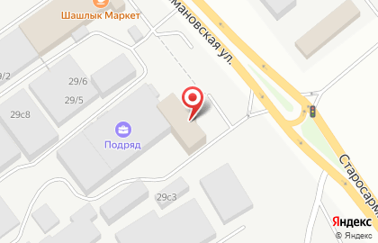 Торговая компания Теплоснаб на Старосармановской улице на карте