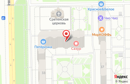 Магазин Мясной Гостинец на проспекте Анатолия Дериглазова на карте