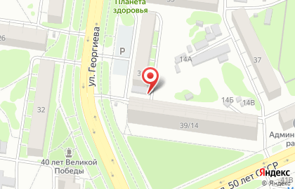 Магазин разливных напитков Казачок в Индустриальном районе на карте