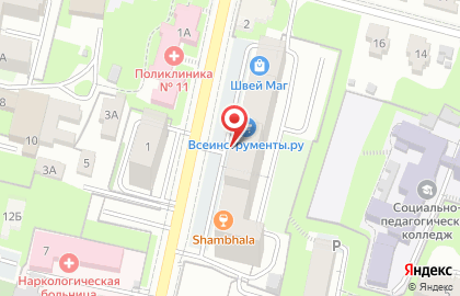 Теплые окна на Калинина на карте