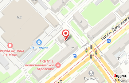 Частный детский сад Калинка-Малинка на карте