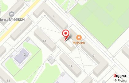 Меридиан в Ангарске на карте