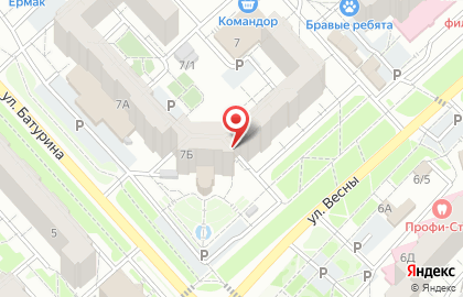 мир Безопасности в Советском районе на карте