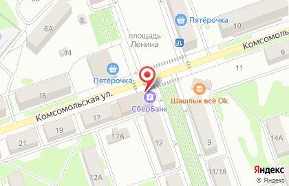 Салон мебели Шик на Комсомольской на карте