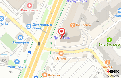 Микрофинансовая организация Profi Credit в Октябрьском районе на карте