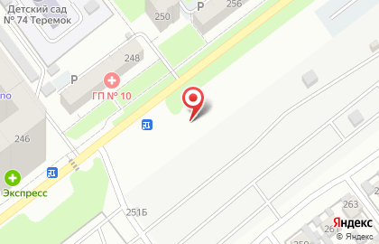 Автостоянка в Самаре на карте