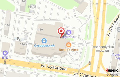 Салон оптики Линзоград в Ленинском районе на карте
