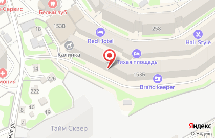 Автосалон Белуга в Заельцовском районе на карте