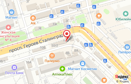 Ростелеком для дома на проспекте Героев Сталинграда на карте