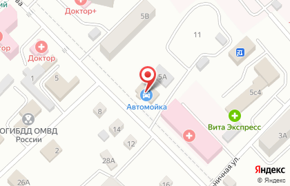 Шиномонтажно-автомоечный комплекс на улице Гафурова на карте