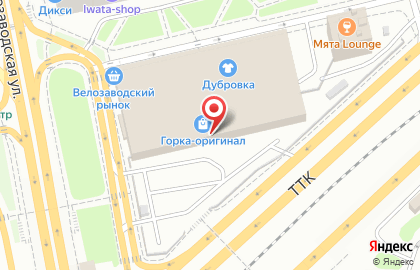 Магазин бытовой химии и косметики на Велозаводской улице на карте