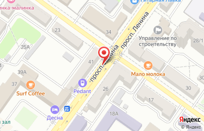 Такси За Город "МежГород" в Брянске. на карте