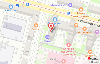 7Days на Революционной улице на карте