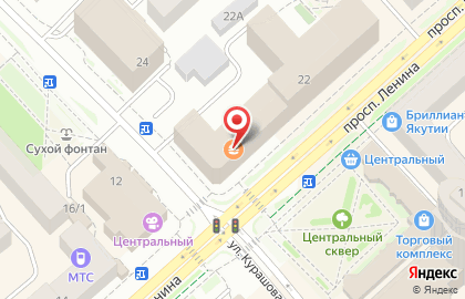 Интернет-магазин ABC.ru на улице Курашова на карте