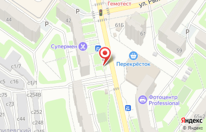 Щиты 3х6 от Парадигма на улице Рыленкова на карте