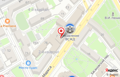 ВСЖД в Правобережном округе на карте