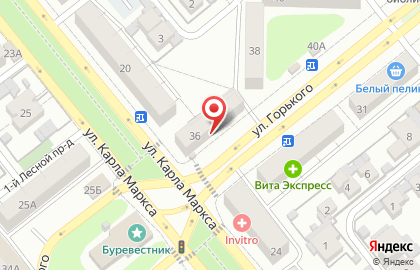 ЕвроФон на улице Карла Маркса на карте