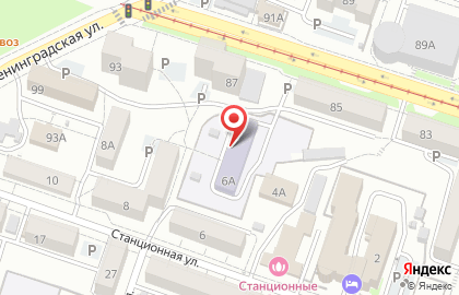 Детский сад №26 в Железнодорожном районе на карте