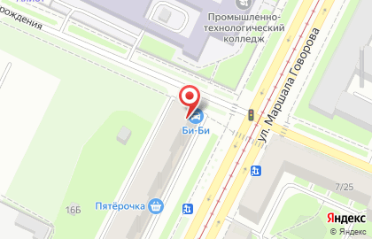 Страховая брокерская компания А+ на метро Кировский завод на карте