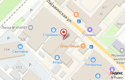 Торговая компания Мир инструмента на Ласьвинской улице на карте