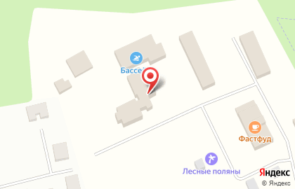 Лесные поляны на карте