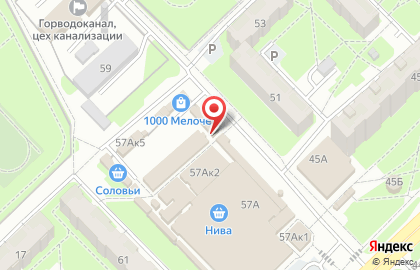 Прасковья Молочкова на карте