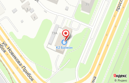 Мебельная компания МКД на проспекте Ленина на карте