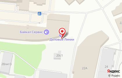 Транспортно-экспедиторская компания Деловые Линии в ТЦ ТекстильПрофи-Иваново на карте