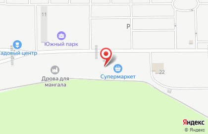Продовольственный магазин на Индустриальной улице на карте