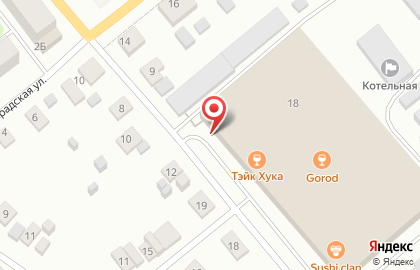 Супермаркет Дикси на улице Серёгина на карте