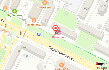 Телекоммуникационная компания Уфанет в Калининском районе на карте
